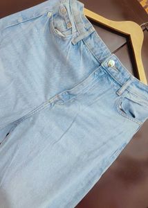 Light Blue Jeans Denim For Girl Or Woman 32 Waist