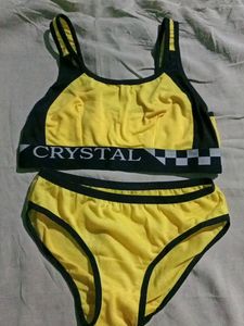 New Bra And Panty Set