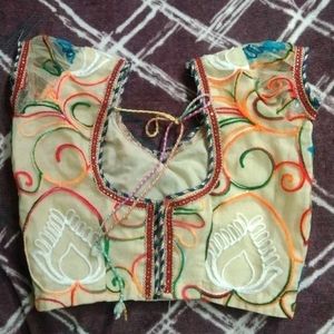 Embroidered Ethnic Blouse for 11-15 year old girl