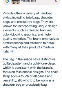 Vimoda Paris Jean Bag