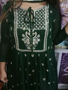 Nayra Set For 3pisses Kurti Plazo With Dupatta
