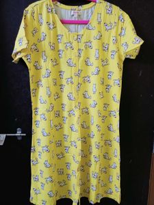 💫Cute Yellow 💛 Short Nightdress