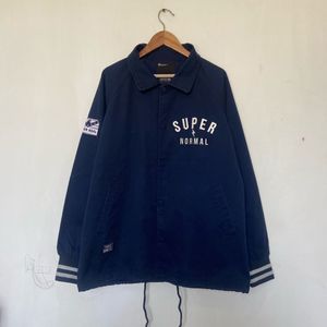 Super Normal Navy Coach Jacket