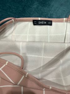 Grid Print Bodycon Dress