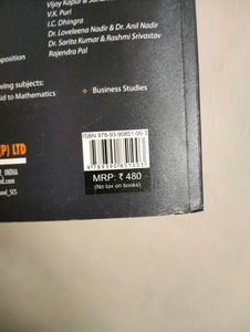 Class 12 Accounts Book
