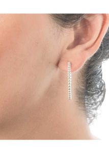 92.5 Silver Hoop Earrings