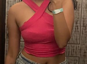 Zara Ribbed Crop Top