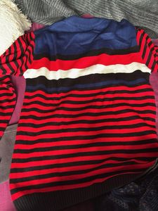 Striped Pullover Sweater