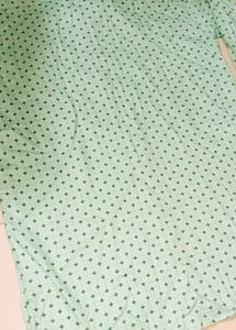 Mint Green Polka Dot Button-Down