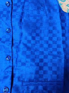 Self Design Nehru Jacket For Men (4xl)