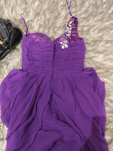 Rare Brand 90s Prom Inspired Mini studded Dress