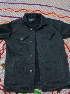 Stylish Black Denim Jacket