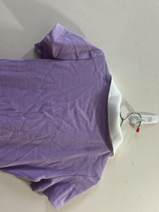 Purple Polo Mini Dress