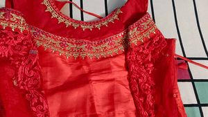 Red Bridal Lehenga