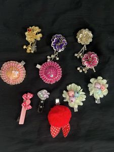 Floral Hair Clip Collection