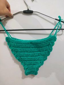 Crochet Combo Top And Bottom (Bikini ) Beach