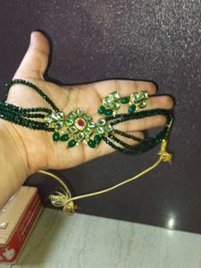 Pure Silk Party Wear Saree With Free Jewellery Set