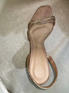 Beautiful Nude Heeled Sandal