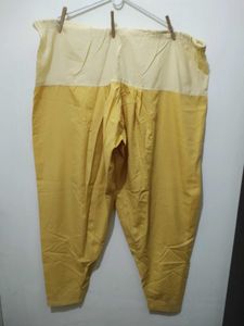 Embroidered Yellow Kurta And Pajama set