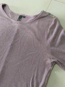 Mauve Knit Top