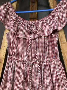 Red Gingham Dress❤️
