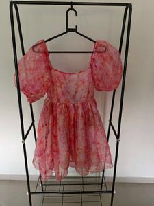 Organza Flayerd Dress 😍