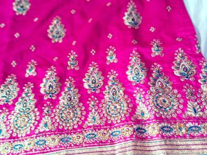 silk suit with saree
