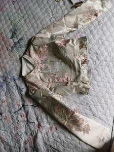 Floral Brocade Cheongsam Top
