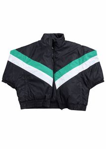 Stylish Chevron Puffer Jacket