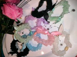 New 18 Pieces Stylish Hair Tie/Rubber Band /