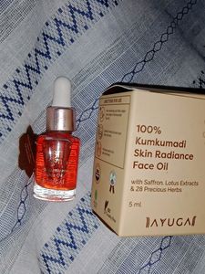 100%Kumkumadi Skin Radiance Face Oilwith Saffron, Lotus Extracts & 28 Precious Herbs