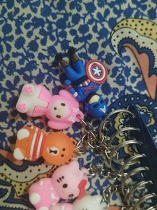 Kawaii Charm Keychain Collection