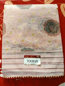 Nude Colour Net Saree