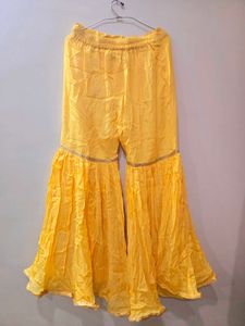 Yellow Gharara Set