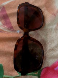 Price Drop- Brown Square Printed Frame SunGlass