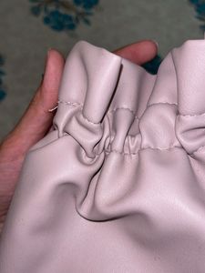 Cute Lilac Drawstring Sling/Crossbody Bag