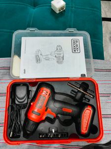 Black Decker 12v Lithium 10mm Drill + Driver