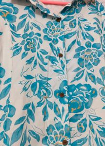 Floral Print Kurta Set