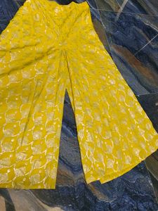 Yellow Palazzo Pants