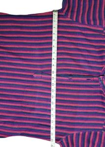 Men Cotton Long Straight Stripped Kurta (Pack Of 2