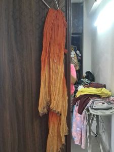 Silk Suit Set With Stone Work
