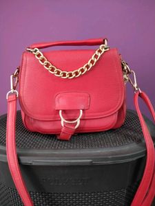 Red Crossbody Bag