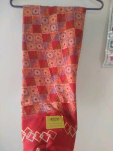 2 new beautiful combo saares  with blouse peice