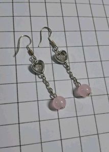 Heart Drop Earrings