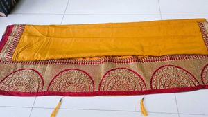 Beautiful Mustard Saree💗💗💗
