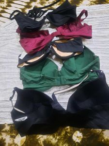 5 Bra Kombo Bundle - Variety of Colors