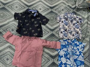 12-18 months Boys' Shirt Bundle pack of 4