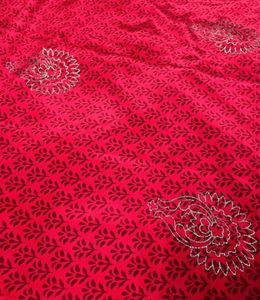 Pretty Red Saree❤️🔥😍