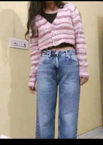 Pink Cardigan
