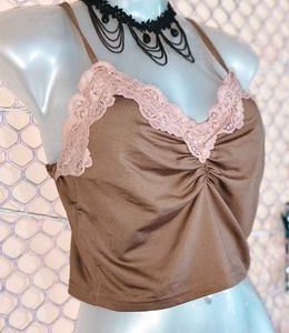 Size Small 🎁Buy 2 Get 1 Free 🎁Lace Trim Cami Top